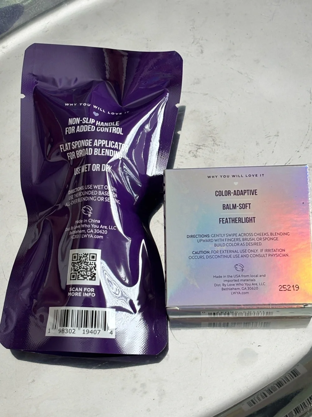 Chameleon pH Adjusting Blush & Sponge
